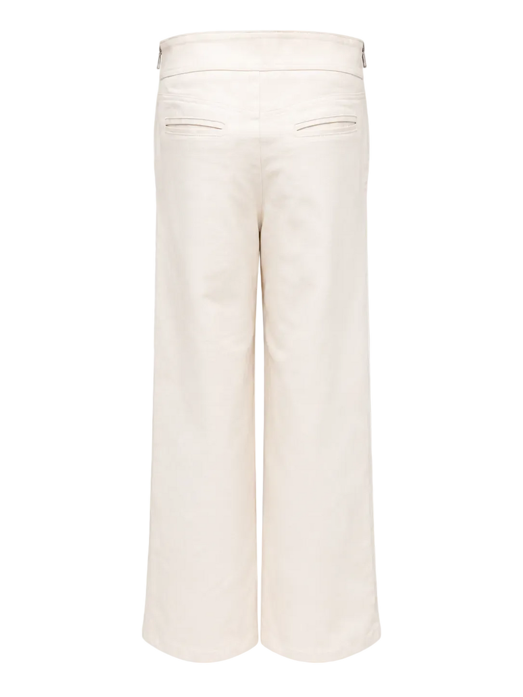 Chloé ecru jeans met rits details aan de zijkanten