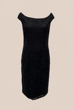Christian Dior klassieke aangesloten cocktail jurk