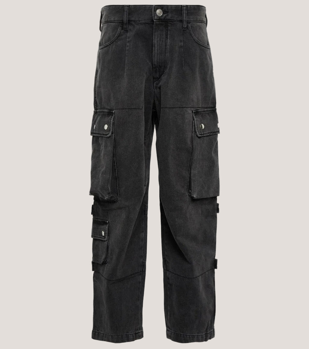 Antraciete cargo jeans van Isabel Marant