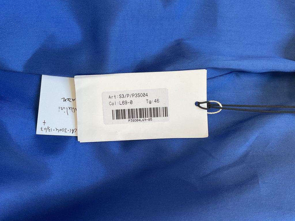 Blauwe getailleerde blazer van Erika Cavalini