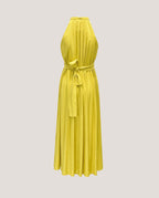 (NUDE) Gele mouwloze jurk
